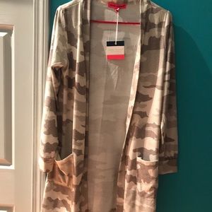 NWT Simply Southern Camo Cardigan Small-Med